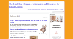 Desktop Screenshot of blindhogblogger.com