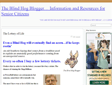 Tablet Screenshot of blindhogblogger.com